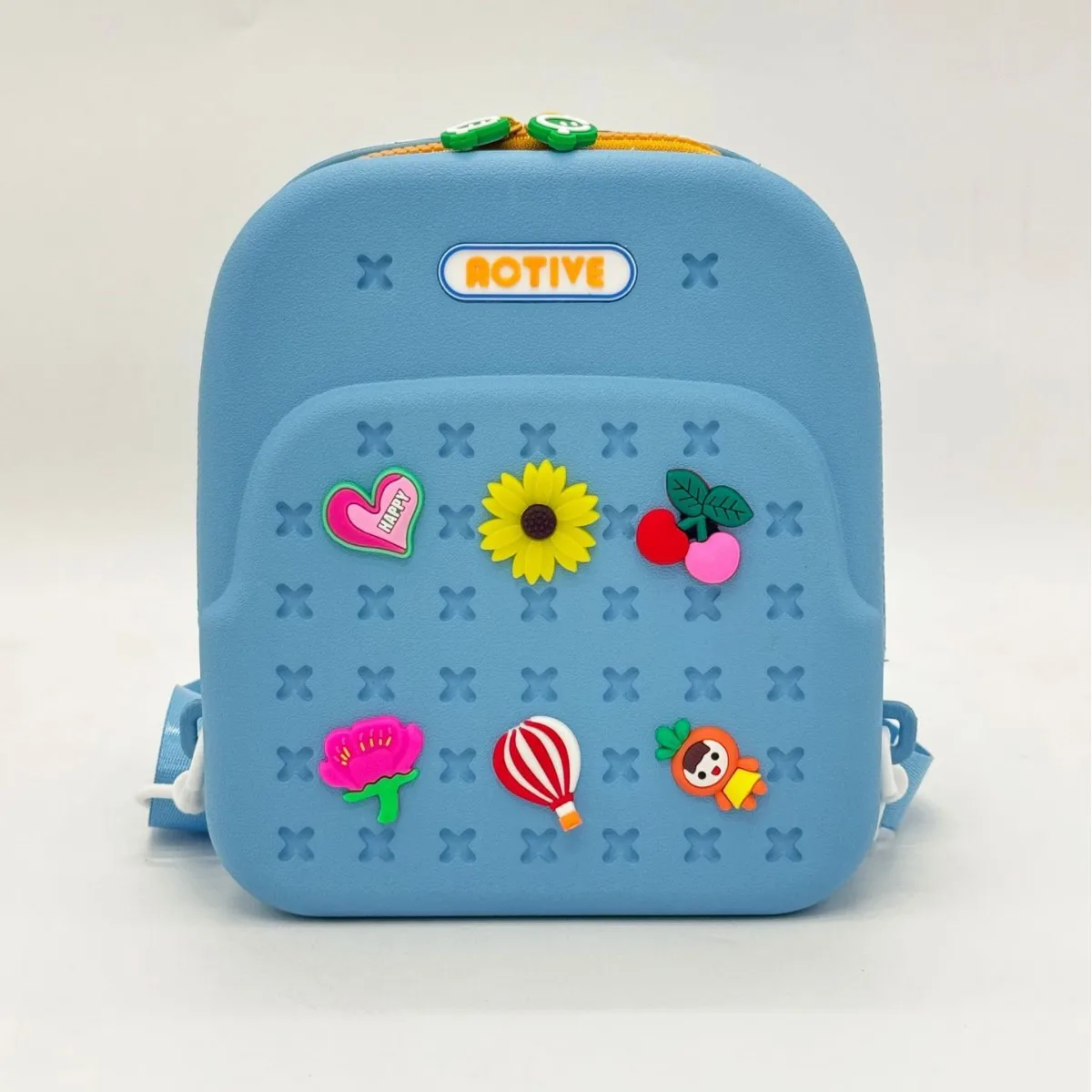 Cute Hole Hole EVA Backpack Lightweight Lovely DIY New Small Bookbag Spine Protection Animal Pattern Daily Use Kindergarten 1