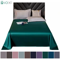 Ice Silk Bed Sheet Satin Sheet Pillowcase Single Bed Cover Full Bed Linens Double Bed Sheets Mattress Pad Bedspread 13 Color 1