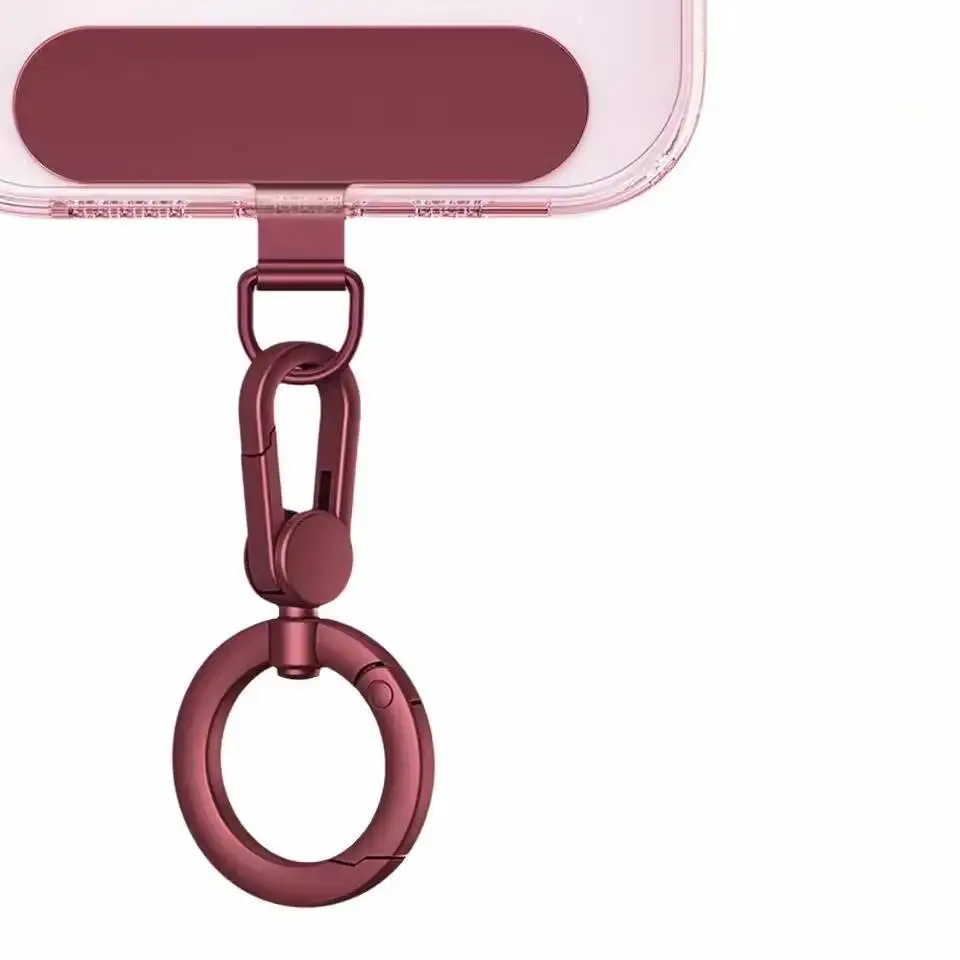 Rotatable Anti-Lost Phone Case Lanyard Clip with Detachable Ultra-Thin Design