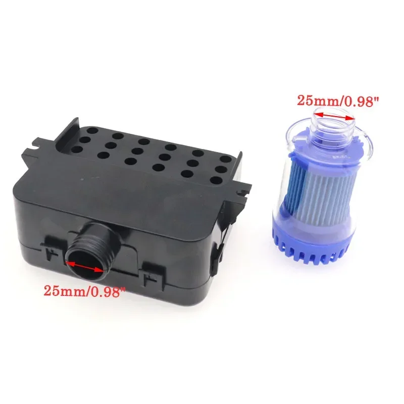 25mm Air Diesel Parking Heater Transparent Yellow Air Intake Filter Silencer For Webasto Dometic Eberspacher Heaters Accessori