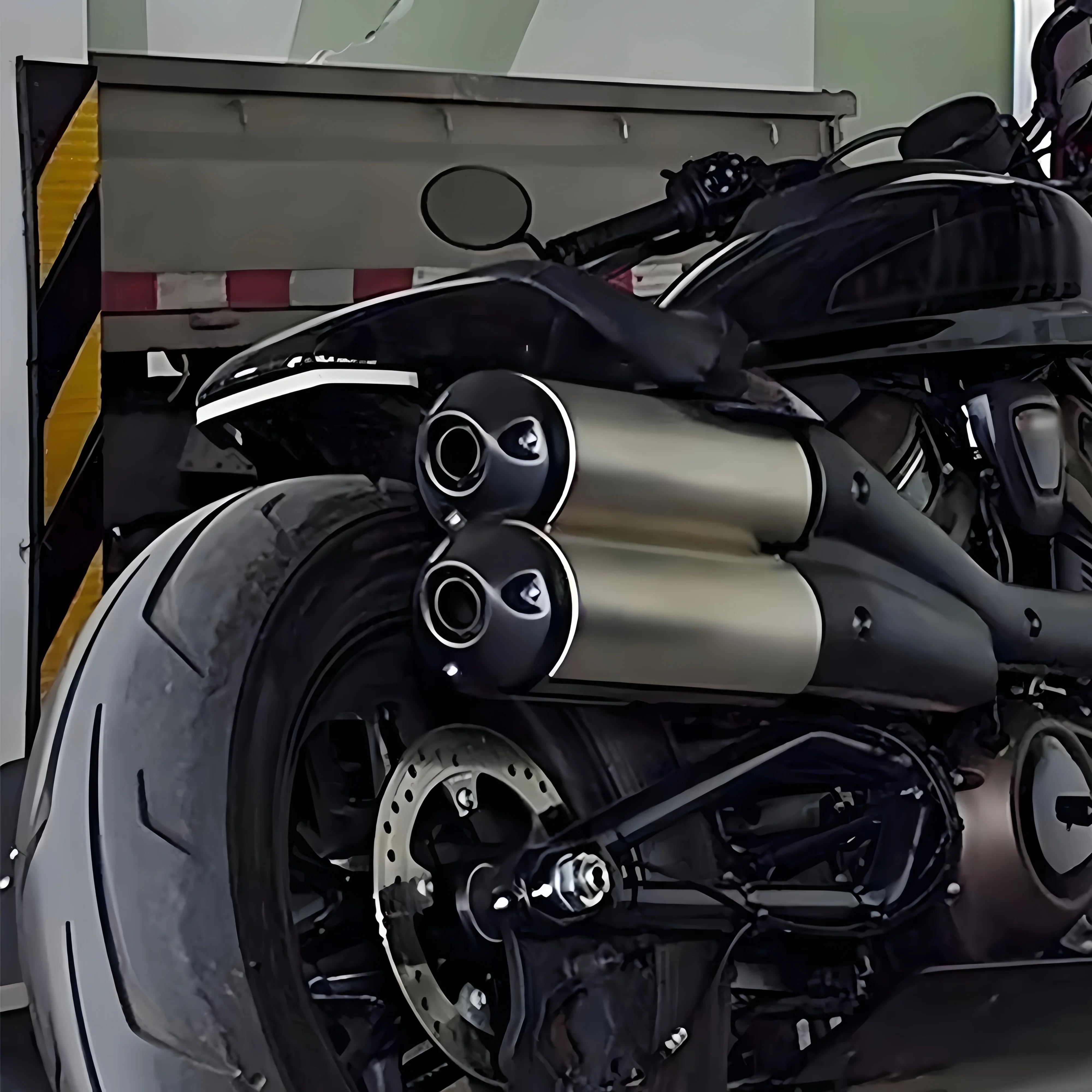 새로운 LED 펜더 제거기 일체형 테일 라이트 오토바이 액세서리 (스포츠스터 S 1250 RH1250S 2021 2022 2023 2024 2025년식 호환)