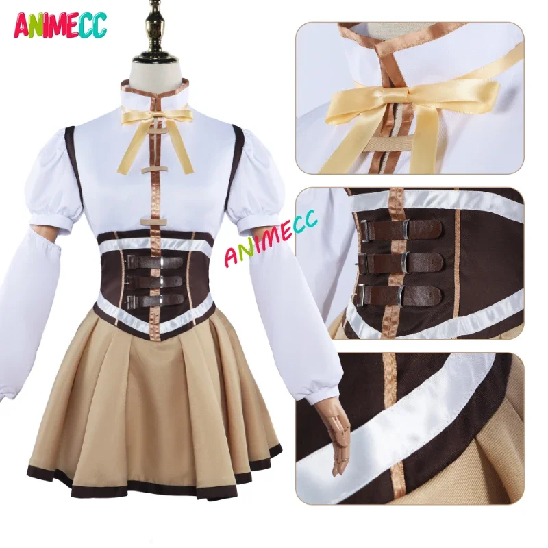 最新最全の ANIMECC 在庫 XS-3XL 巴マミコスプレ魔法少女まどか☆マギカ戦闘 コスプレ衣装