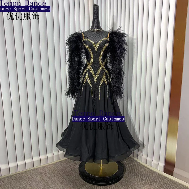 

Customized ballroom dance dress Standard Dance Dress ballroom dress for Competition modern dance Costume