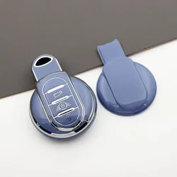 Luxury Shell Fob TPU Car Key Case Cover (Grey cover(SL))