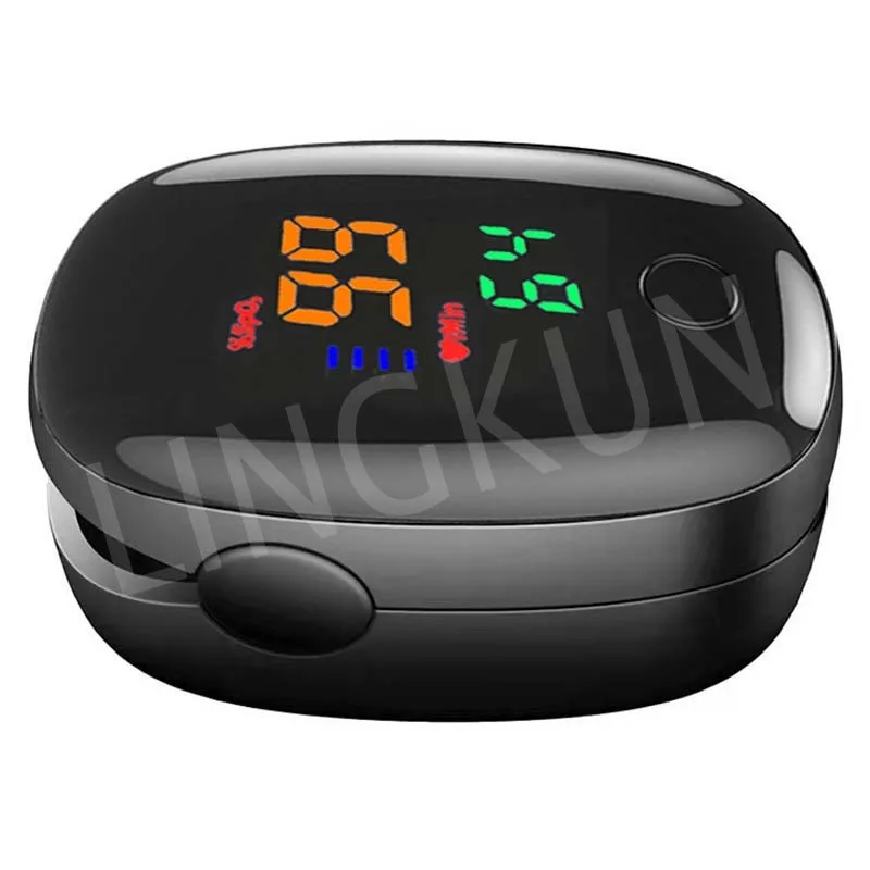 Household Infrared Thermometer Digital Non Contact LCD Laser Thermometer Tool Handheld IR Temp Pyrometer Finger Pulse Oximeter