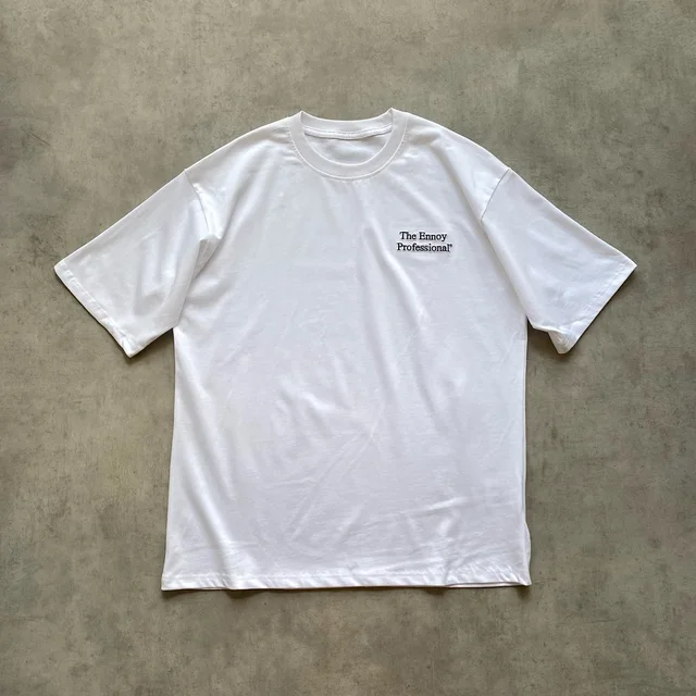 ennoy Short sleeve hem rib tee white L The Ennoy Professional ザ