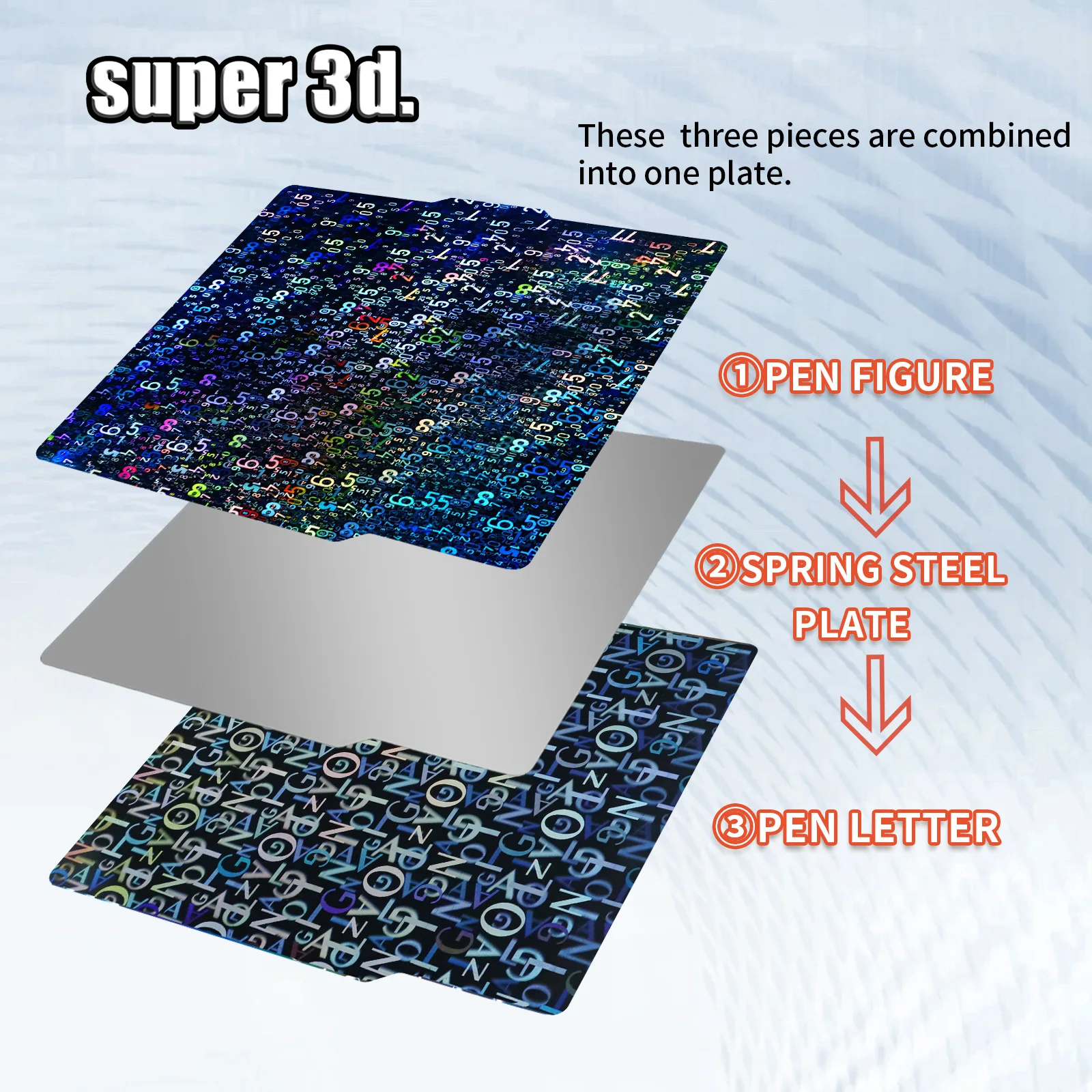 부드러운 PEI Bamblab 빌드 플레이트, 257x257 Bambu Lab X1C P1P H1H 빌드 플레이트, PEO PET 용수철 스틸 시트, 3D 프린터 p1s HeatBed