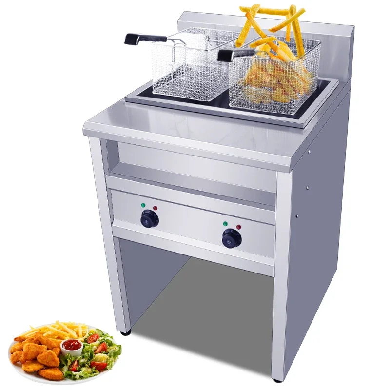 Good Quality Industrial Deep Gas Turkey Fish Chips Fryer For Sale