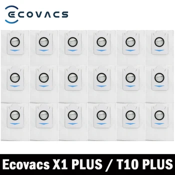 Untuk Ecovacs X1 PLUS / T10 PLUS Suku Cadang Debu 로봇, Penyedot Debu Tas Sampah Sakali Pakai Aksesori Pengganti Tas Kotor