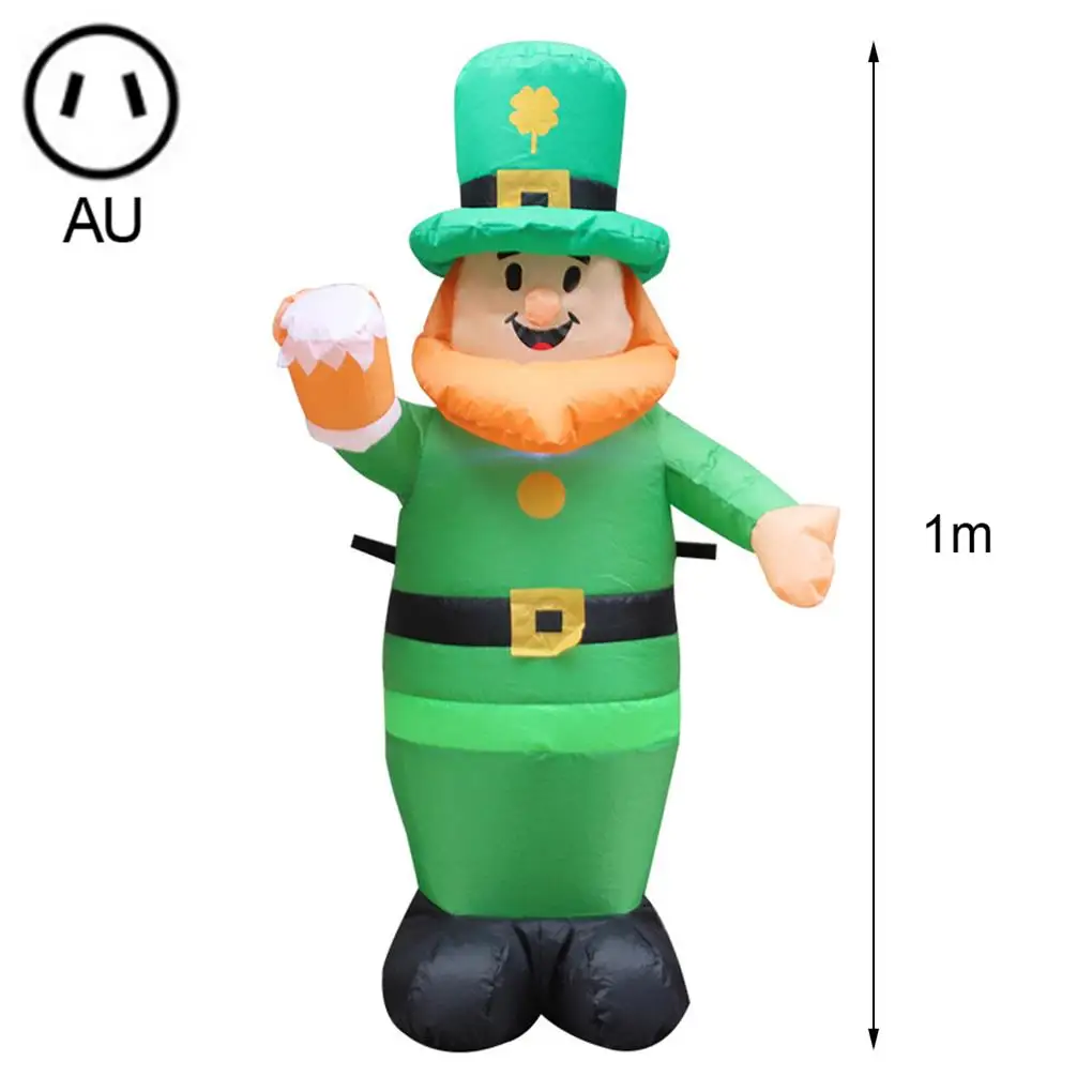 

Inflatable Toys Doll LED Lamp Festival Decorations Ornament US Plug