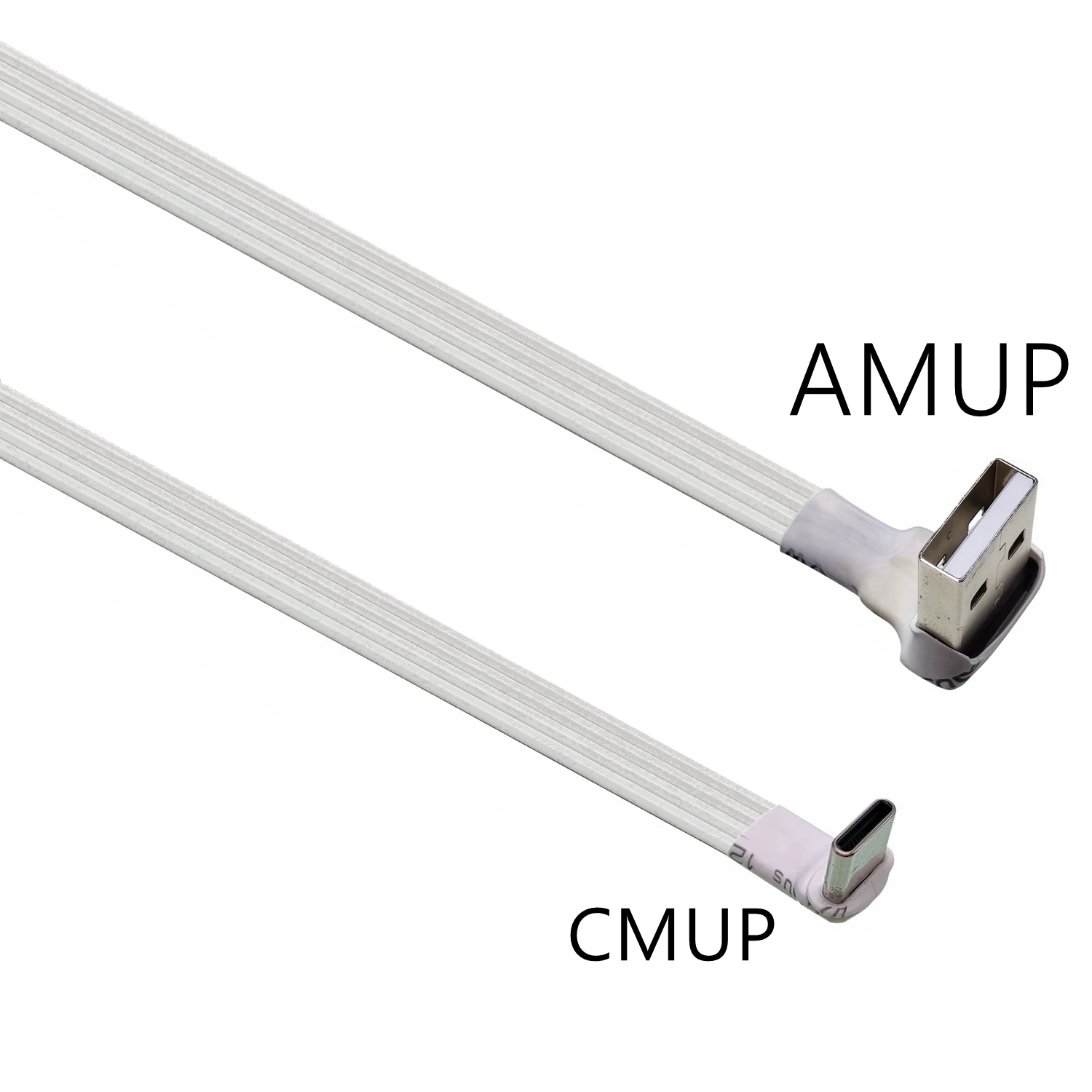 Reversible USB-C to USB 2.0 Right-Angle Data Cable