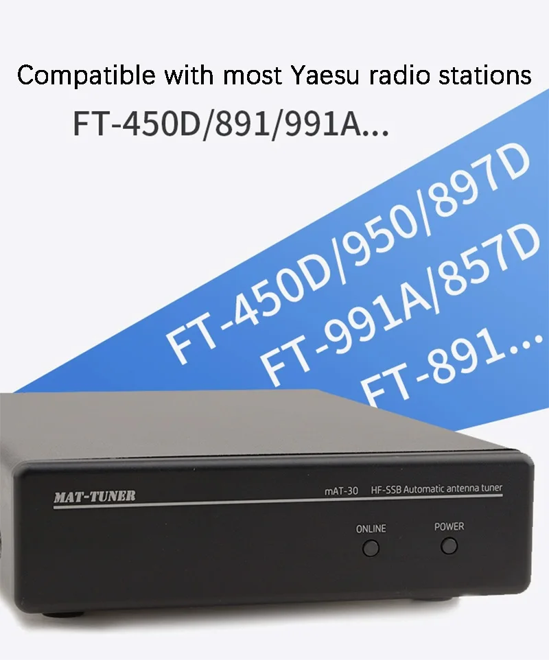 Shortwave Antenna Tuner Yaesu mAT-30 120W