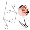 Earwax Cleaning Ear Wax Endoscope Remover Tongs Hartmann Micro Alligator Crocodile Medical Forceps Nasal Cleaner Tweezers Clips 1