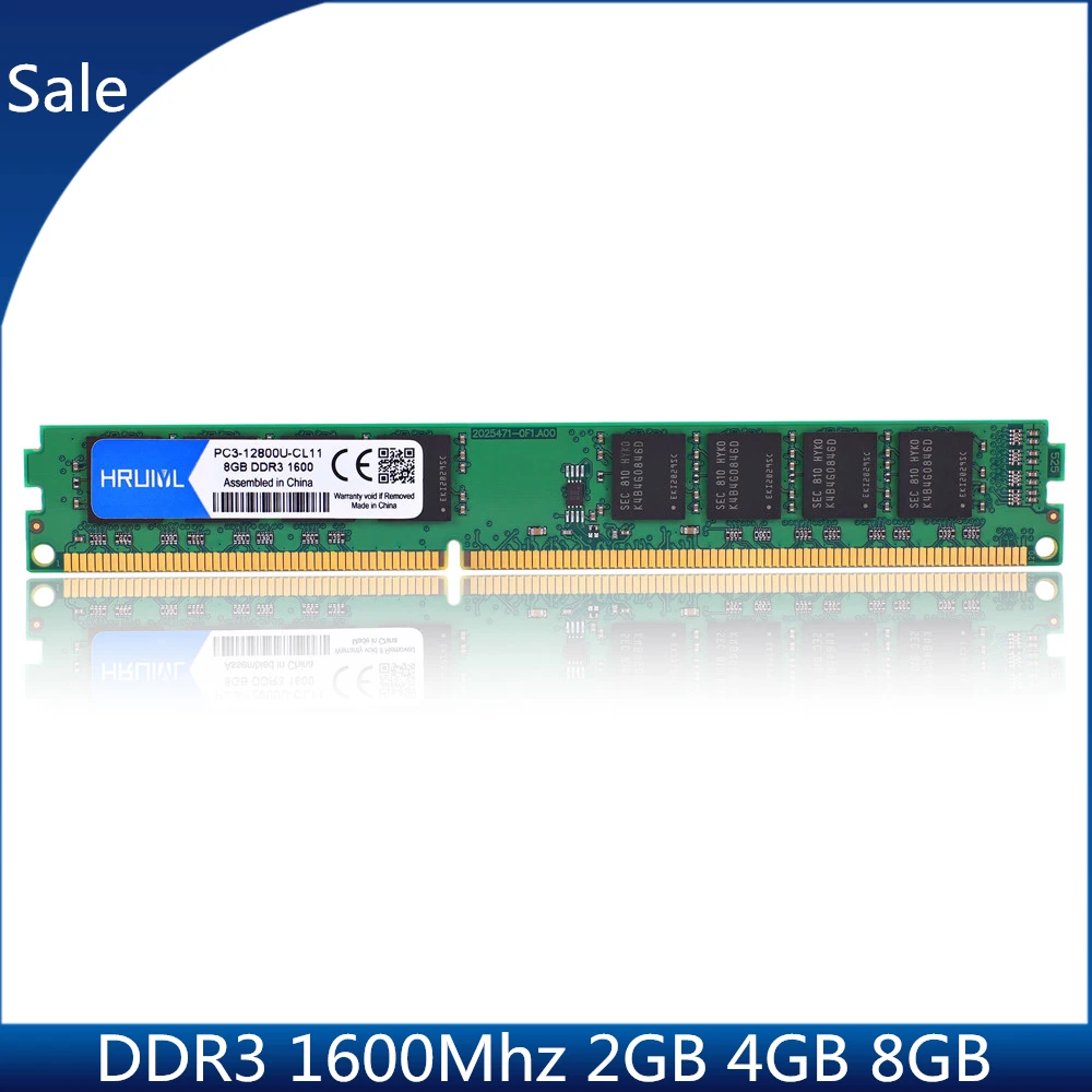 

Оперативная память DDR3 2 ГБ 4 ГБ 8 ГБ 1600 1600 МГц