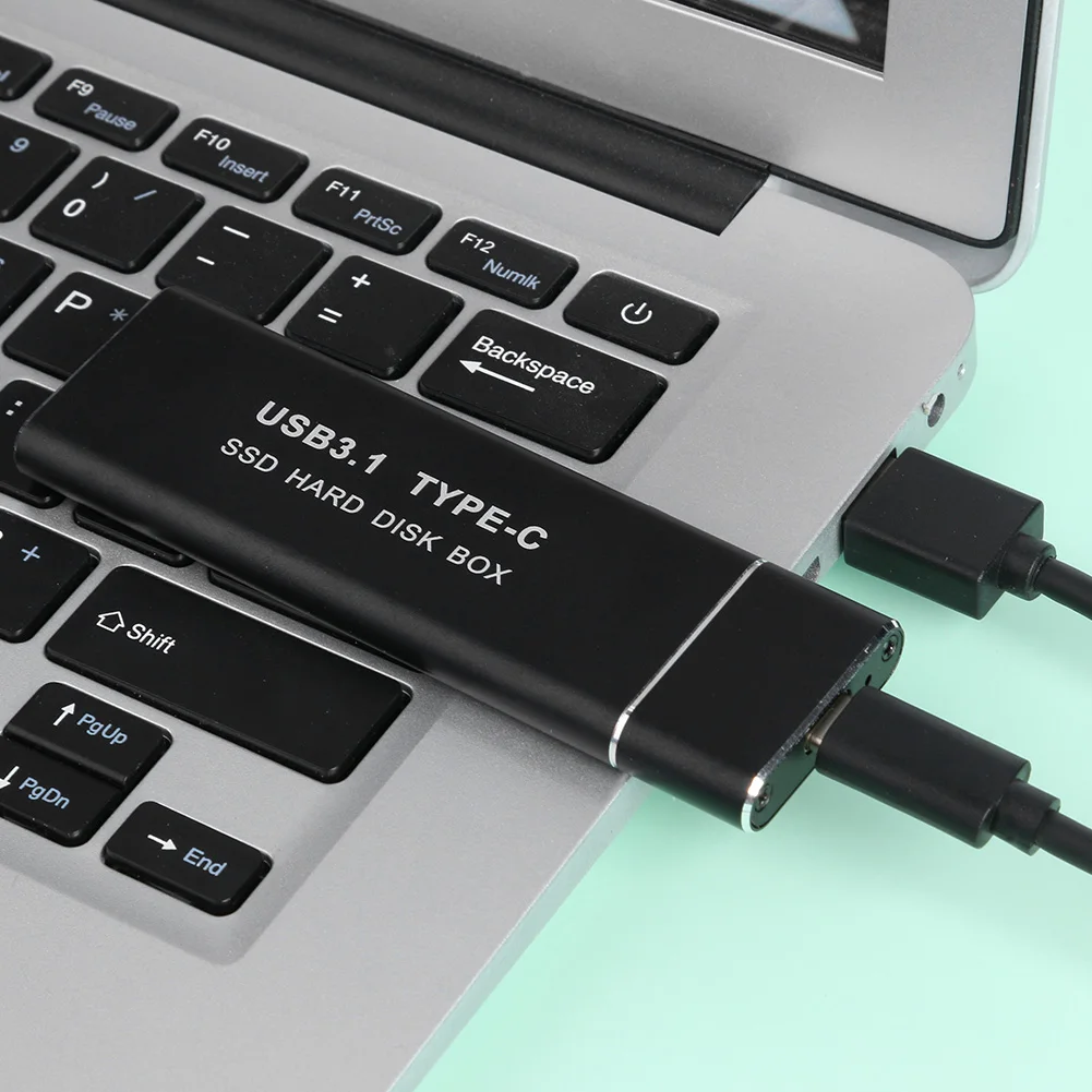 ϵ ̺ Ŭ NVME ϵ ũ ̺ ڽ, USB 3.1 C Ÿ  SDD Ŭ, ˷̴ ձ M.2 M Ű, 10Gbps