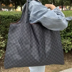 Sustainable Reusable Folding Tote Bag - Compact & Stylish Handbag - L 53x40cm (A)