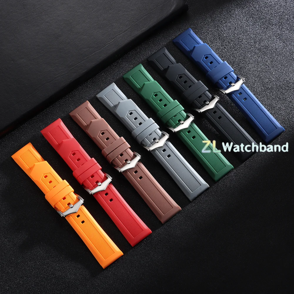 Silicone Sport Watch Band – Universal Rubber Wrist Strap