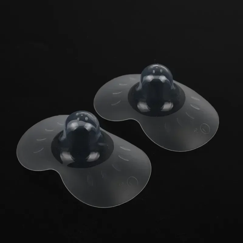 1set Silicone Nipple Protectors Feeding Mothers Nipple Shields Protection Cover Breastfeeding with Clear Carrying Case 4