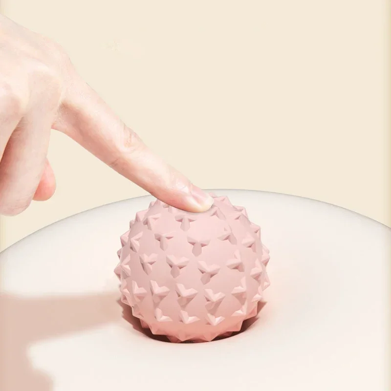 TPE Yoga Massage Ball Burr Roller Mini Fitness Ball Relieve Trigger Point Training Fascia Local Muscle Relaxation Exercise