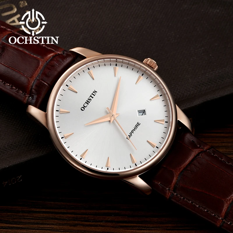OCHSTIN2024 Business Luxury New Men's Gentle Series Imported Multi functional Quartz Movement Watch Men's Quartz Watch