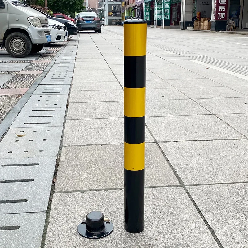 Detachable Warning Column Column With Lock Isolation Pile Road Pedestrian And Vehicle Diversion Resistant Movable Barrier