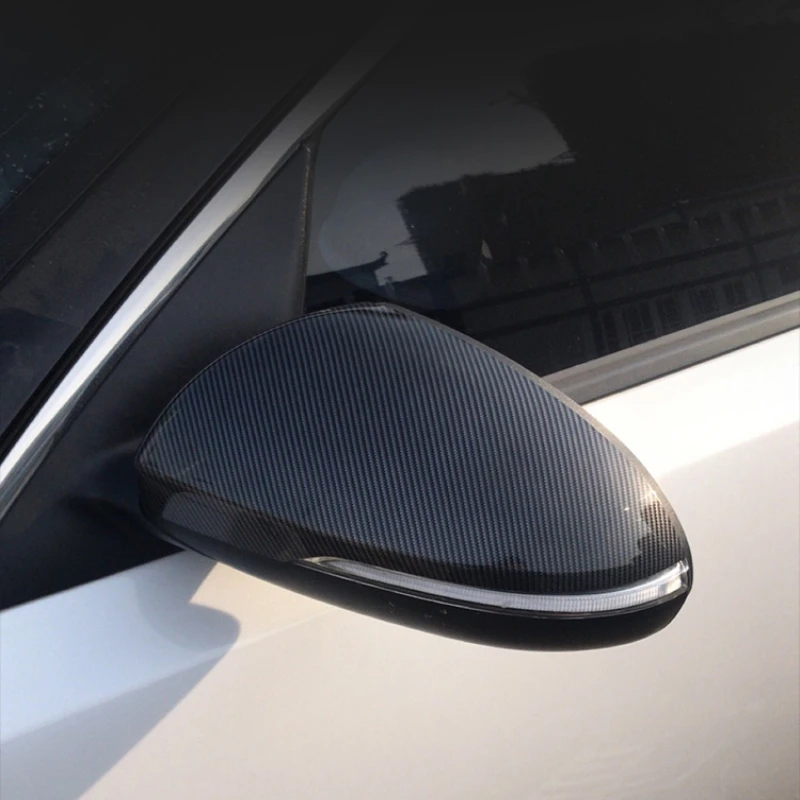 

For Kia Sportage 4 ql KX5 2016-2020 carbon Rearview Mirror Cover Rearview Mirror Visor Rain Eyebrow Rear View Protector Cap kx