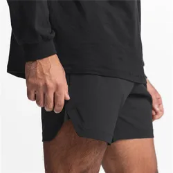 Introducing the 2025 Men's Quick-Dry Fitness Running Shorts - Premium Summer Jogging and Gym Wear - EUR XXL (Black)