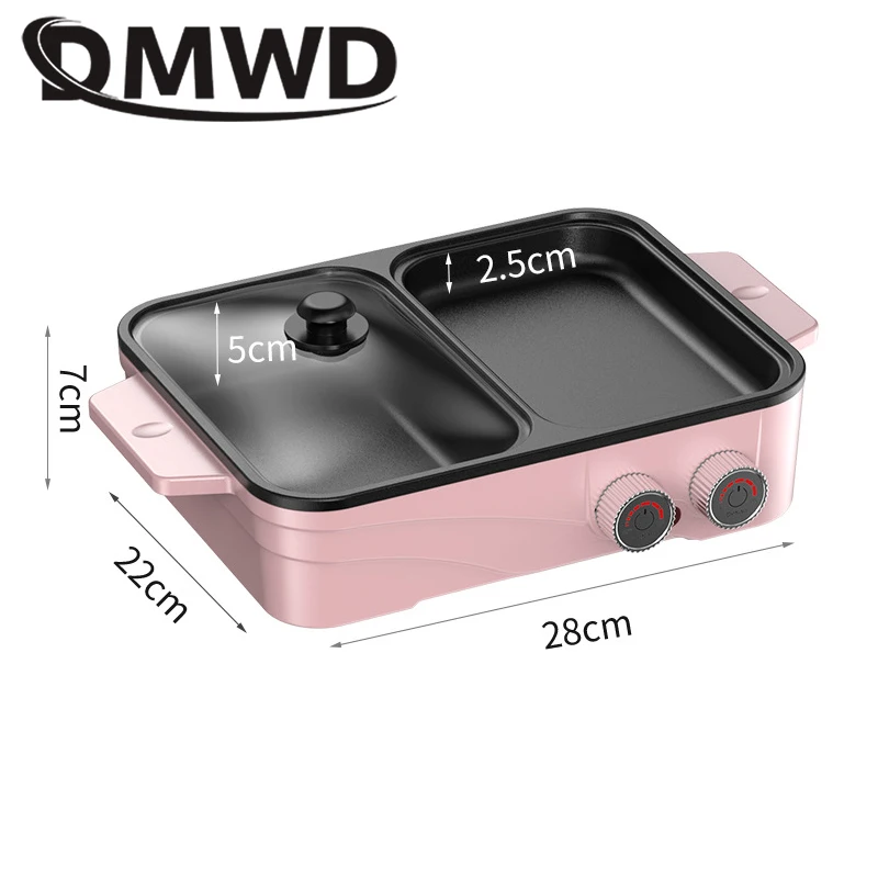 Multifunction Electric Cooker Hotpot Barbecue Grill Griddle Egg Omelette Frying Pan Stove Crepe Oven Pancake Pie Baking Roaster 2