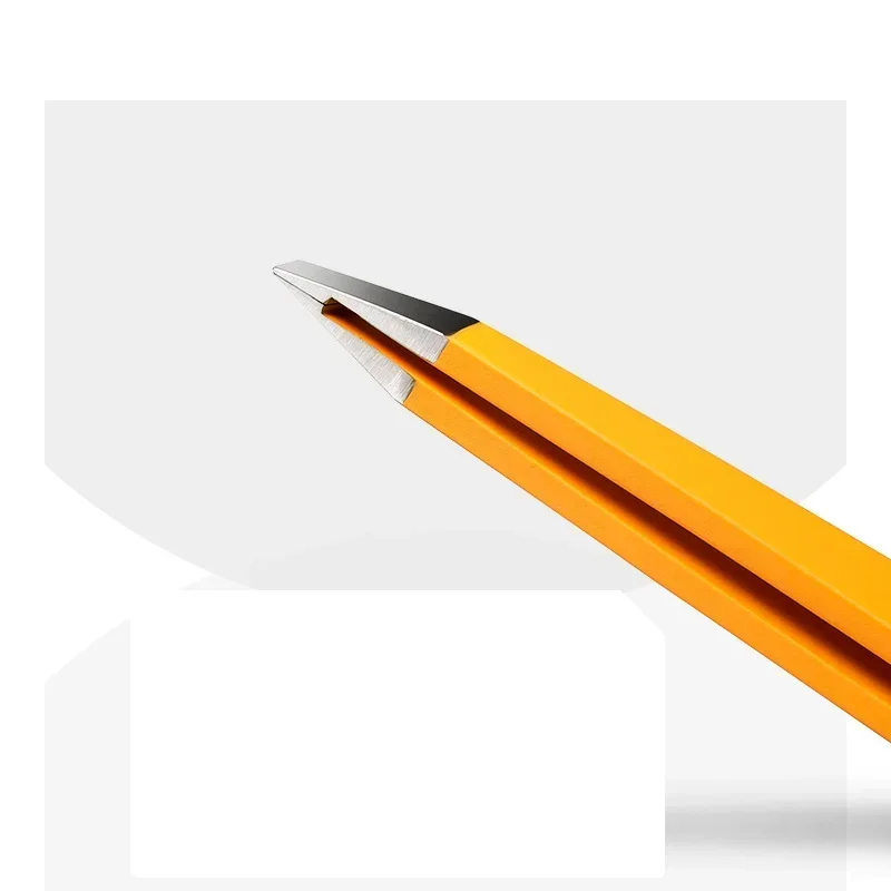 Colorful Hair Beauty Steel Slanted Eye Eyebrow TweezerFine Hairs Puller Stainless Brow Clips Removal Makeup Tools