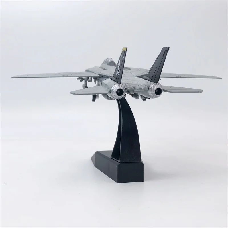 1:100 Scale F14 F-14B Tomcat Military Combat Aircraft Simulation Alloy Die Cast The Plane Model  Immutable Wing Collection Toys 5