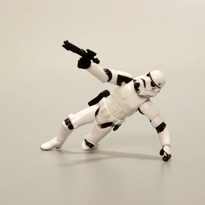 10Cm 2 Tipi Star Wars Action Figure Da Collezione Darth Vader Imperial Stormtrooper Model Ornament Cute Toys Accessori