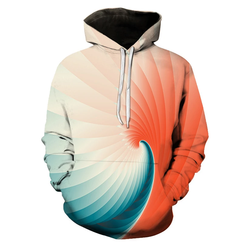 

3D Printed Diamond Pattern Autumn Winter Men Women's Hoodies Harajuku Fashion Pullover Sweatshirt Jacket Coat y2k Clothing Tops