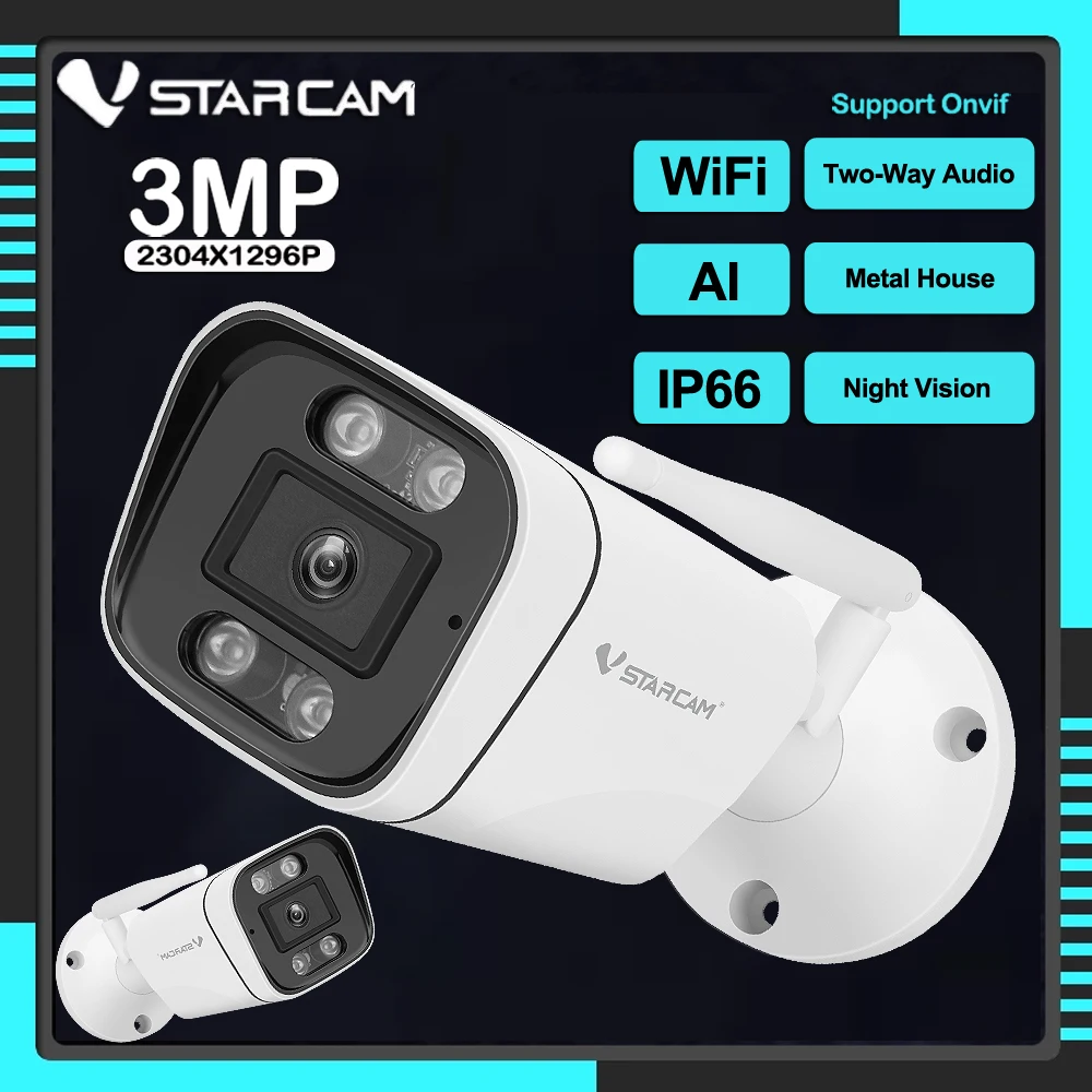 Night Vision Vstarcam Shop VStarcam C18S Full Color Night Vision