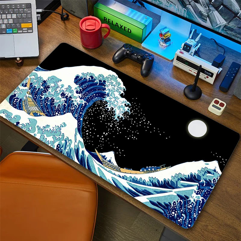 Desk Mat Gaming Mouse Pad Large PC Accessories XXL Computer Keyboard DeskPad