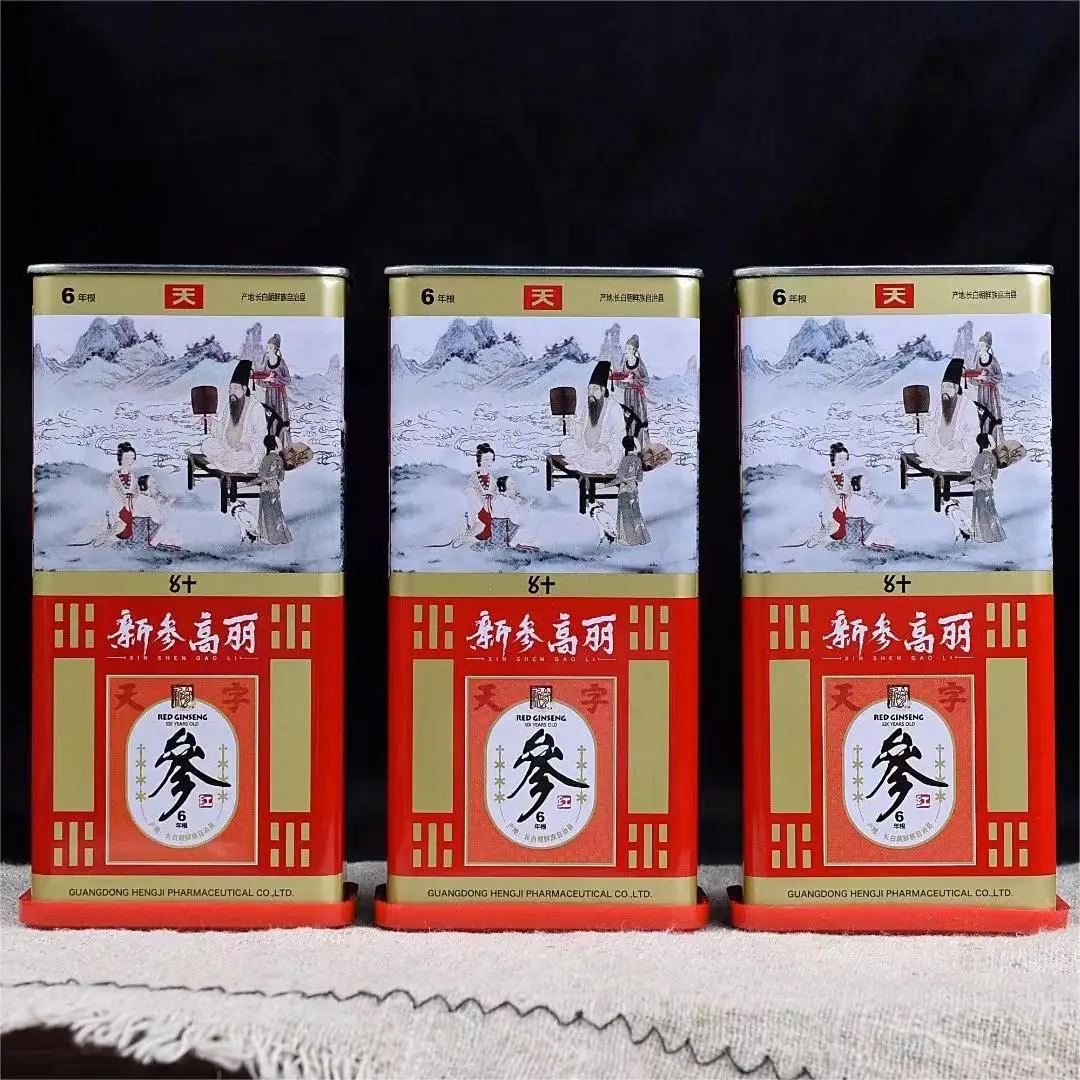 오리지널 한국 홍삼 허브, 순수 천연 뿌리 다리미 상자, 베스트셀러 