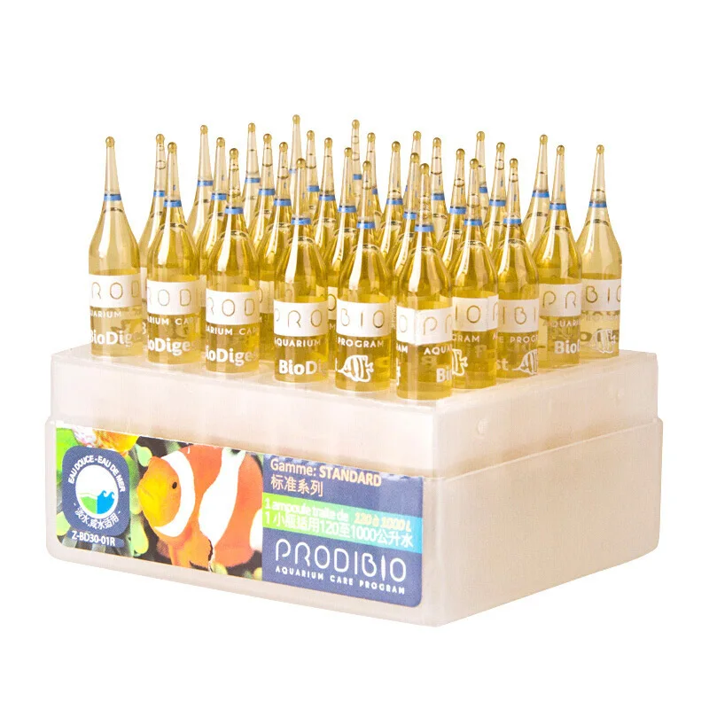Prodibio BioDigest Fish Tank, PRODIBIO Aquarium Care, Bacterial Solution