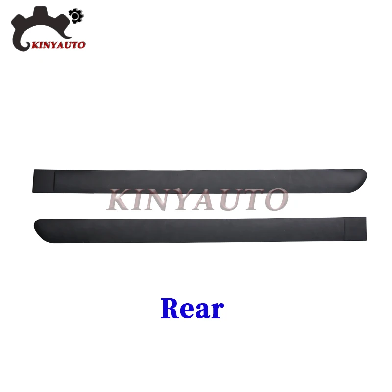 For Peugeot 307 Side Moulding Chrome Front Rear Door Garnish Anti-scratch Strip Trim Protector Plate