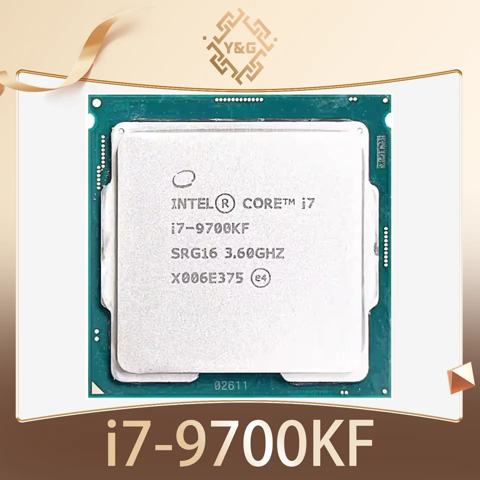 Core i7-9700KF i7 9700KF 3.6 GHz Eight-Core Eight-Thread CPU