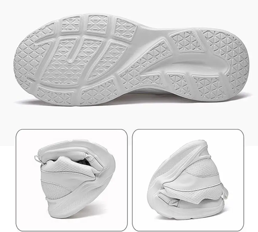 Herren Größere Sneaker 8cm Einlegesohlen Erhöhung Schuhe_voghion.com