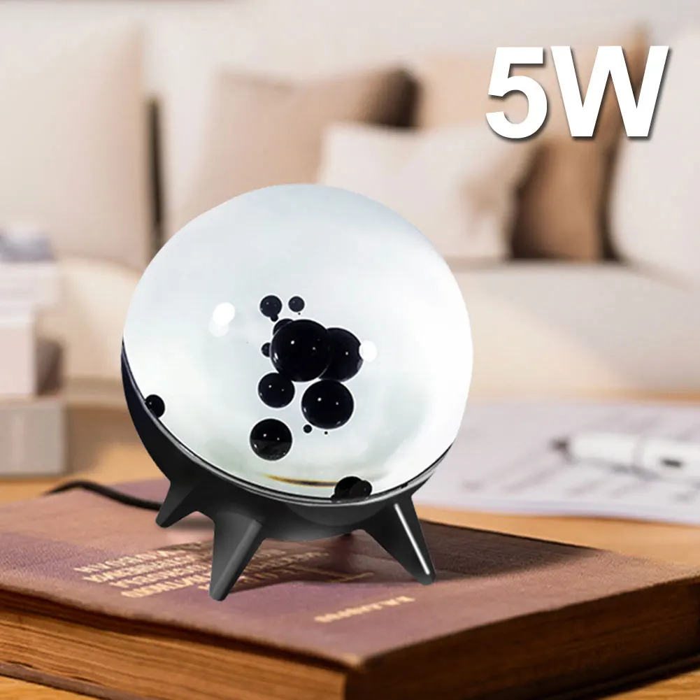 磁性流体スピーカー、ポータブル磁性流体リズムランプ、360°サラウンド