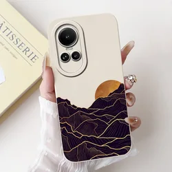 Elegant Printing Soft Silicone Shockproof Phone Case for Reno10 Pro (62)