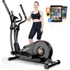 pooboo Elliptical Machine, Elliptical Exercise Machine with16-Level Resistance & Hyper-Quiet Magnetic Driving System 1