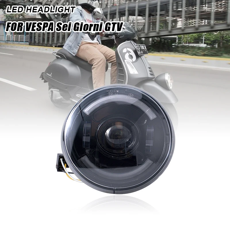 

Передний налобный фонарь, налобный фонарь с подсветкой для VESPA GTV 125