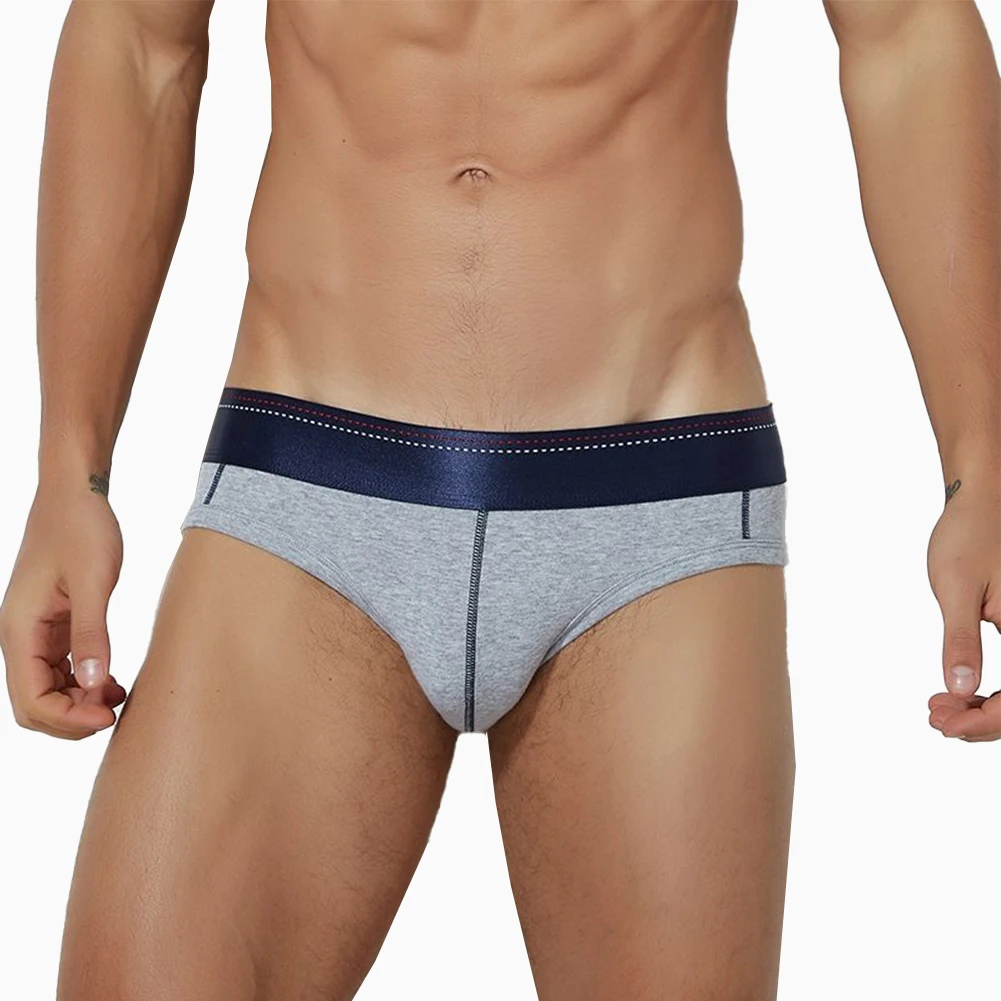 

Sexy Mens Seamless Lingerie Ultra Thin Bikini Low Waist Panties Bulge Pouch Briefs Male Breathable Underwear Elastic Underpants