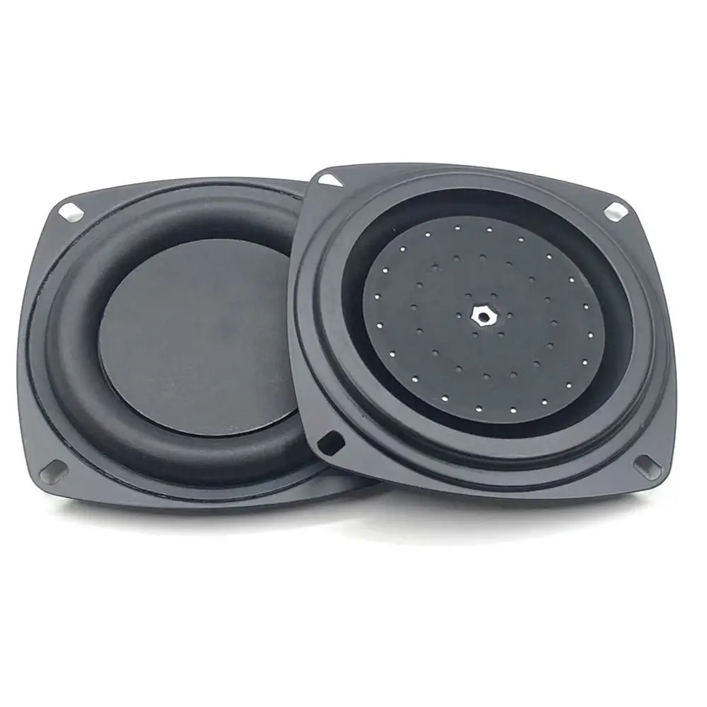 Diaphragm Vibration Plate Universal Woofer Radiator 2/3/4inch Black Speaker Diaphragm Bass Radiator