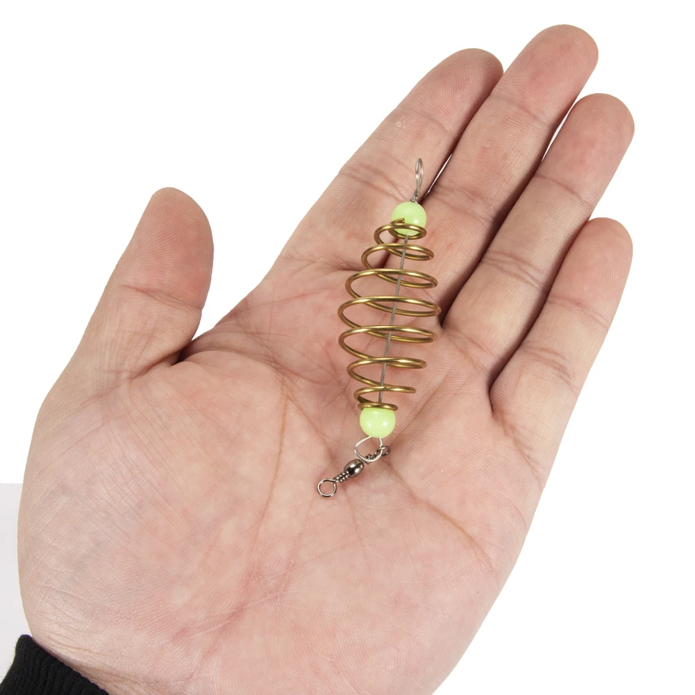 Carp Fishing Spring Feeder Fishing Bait Cage 10pcs/lot fishing feeder fishing tools fishing tool fishing accessories fishing tackle