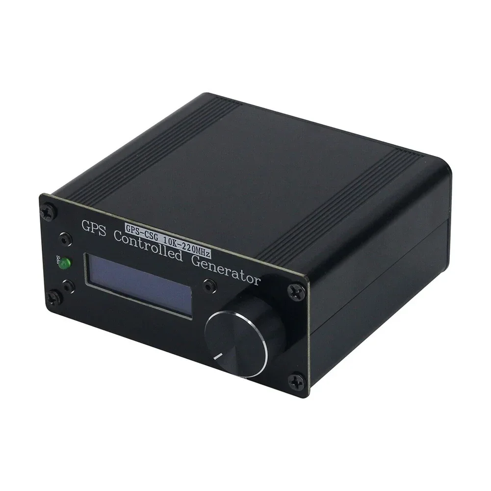 GPS-CSG 10K-220MHz VFO GPS Controlled Generator Taming Reference Signal Source Black Practical Tool  Accessories 3