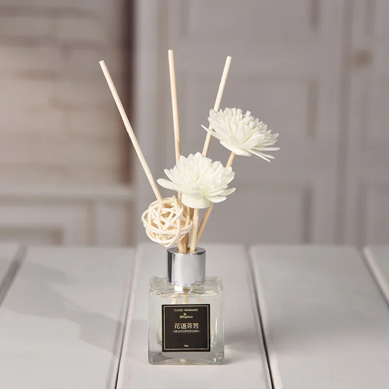 Floral fragrance essential oil incense horizontal long-lasting fragrance air freshener toilet deodorizing