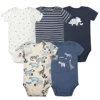 5PCS/Lot Baby Boys Girls Bodysuits 100% Cotton Short Sleeves Kids Clothes 6-24 Month Newborn Baby Clothing bebe Jumpsuit 2
