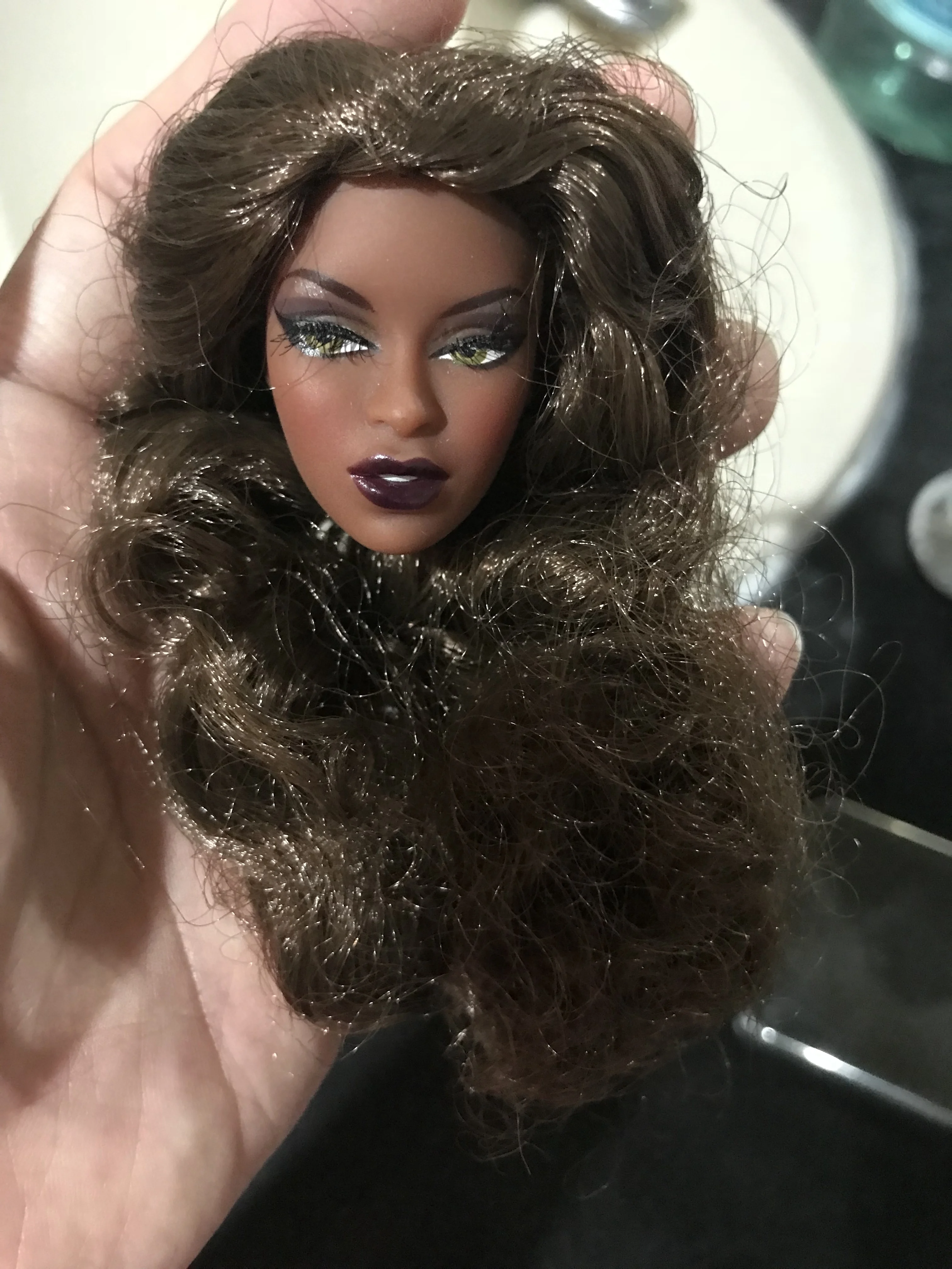 30cm Original FR head IT doll heads Fashion license head quality doll